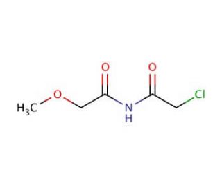 2-chloro-N-(methoxyacetyl)acetamide - chemical structure image