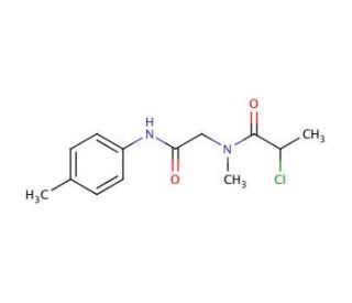 2-chloro-N-methyl-N-{2-[(4-methylphenyl)amino]-2-oxoethyl}propanamide - chemical structure image