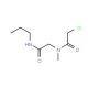 2-chloro-N-methyl-N-[2-oxo-2-(propylamino)ethyl]acetamide - chemical structure image