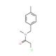 2-chloro-N-methyl-N-(4-methylbenzyl)acetamide - chemical structure image
