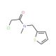 2-chloro-N-methyl-N-(thien-2-ylmethyl)acetamide - chemical structure image