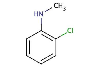 2-Chloro-N-methylaniline (CAS 932-32-1) - chemical structure image