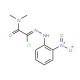 2-Chloro-N,N-dimethyl-2-[2-(2-nitrophenyl)hydrazono]acetamide - chemical structure image