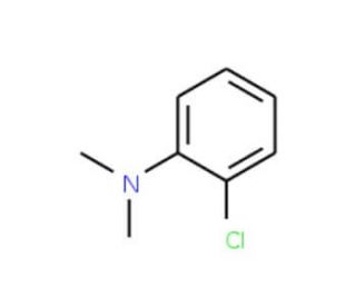2-Chloro-N,N-dimethylaniline (CAS 698-01-1) - chemical structure image