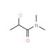 2-chloro-N,N-dimethylpropanamide (CAS 10397-68-9) - chemical structure image