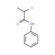 2-Chloro-N-phenyl-propionamide (CAS 21262-52-2) - chemical structure image