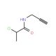 2-chloro-N-(prop-2-yn-1-yl)propanamide - chemical structure image
