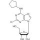 2-Chloro-N6-cyclopentyladenosine (CAS 37739-05-2) - chemical structure image