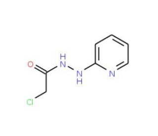 2-chloro-N&prime;-pyridin-2-ylacetohydrazide - chemical structure image