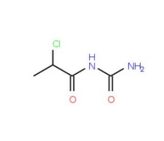 (2-Chloro-propionyl)-urea (CAS 24224-16-6) - chemical structure image