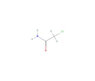 2-Chloroacetamide-d4 (CAS 122775-20-6) - chemical structure image