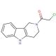 2-(chloroacetyl)-2,3,4,5-tetrahydro-1H-pyrido[4,3-b]indole - chemical structure image