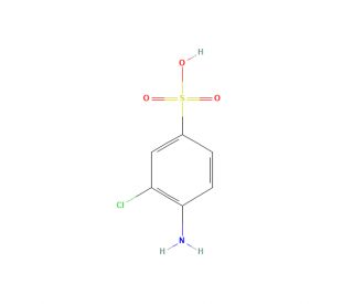 2-Chloroaniline-4-sulfonic Acid (CAS 98-35-1) - chemical structure image