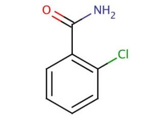 2-Chlorobenzamide (CAS 609-66-5) - chemical structure image
