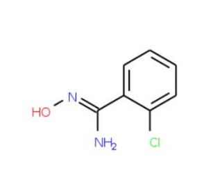 2-Chlorobenzamide oxime (CAS 56935-60-5) - chemical structure image
