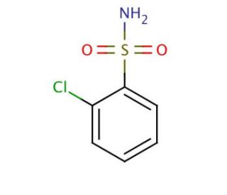 2-Chlorobenzenesulfonamide (CAS 6961-82-6) - chemical structure image