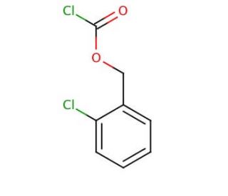 2-Chlorobenzyl chloroformate (CAS 39545-31-8) - chemical structure image