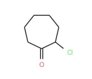 2-chlorocycloheptanone (CAS 766-66-5) - chemical structure image