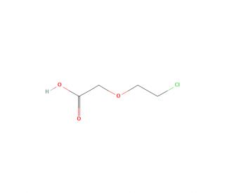 2-Chloroethoxyacetic Acid (CAS 14869-41-1) - chemical structure image