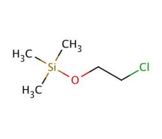 2-Chloroethoxytrimethylsilane (CAS 18157-17-0) - chemical structure image