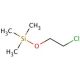 2-Chloroethoxytrimethylsilane (CAS 18157-17-0) - chemical structure image