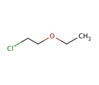 2-Chloroethyl ethyl ether (CAS 628-34-2) - chemical structure image