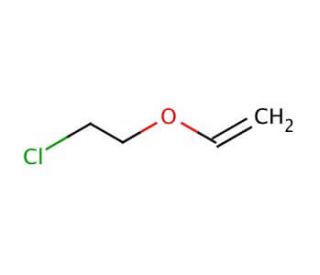 2-Chloroethyl vinyl ether (CAS 110-75-8) - chemical structure image