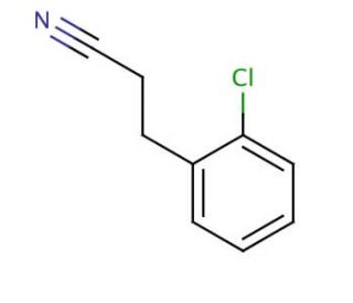 2-Chlorohydrocinnamonitrile (CAS 7315-17-5) - chemical structure image