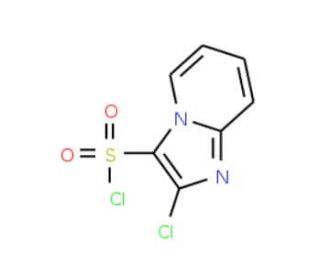 2-chloroimidazo[1,2-a]pyridine-3-sulfonyl chloride - chemical structure image