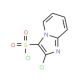 2-chloroimidazo[1,2-a]pyridine-3-sulfonyl chloride - chemical structure image