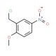 2-(chloromethyl)-1-methoxy-4-nitrobenzene (CAS 93-06-1) - chemical structure image