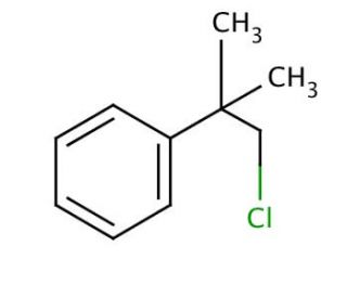 2-Chloromethyl-2-phenylpropane (CAS 515-40-2) - chemical structure image