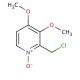 2-Chloromethyl-3,4-dimethoxypyridine-N-oxide (CAS 953787-47-8) - chemical structure image