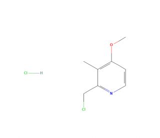 2-Chloromethyl-4-methoxy-3-methylpyridine Hydrochloride (CAS 124473-12-7) - chemical structure image