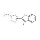 2-(chloromethyl)-5-(3-methyl-1-benzofuran-2-yl)-1,3,4-oxadiazole - chemical structure image