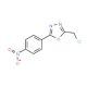 2-Chloromethyl-5-(4-nitro-phenyl)-[1,3,4]oxadiazole (CAS 50677-30-0) - chemical structure image
