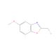 2-(Chloromethyl)-5-methoxy-1,3-benzoxazole (CAS 63842-21-7) - chemical structure image