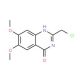 2-Chloromethyl-6,7-dimethoxy-3H-quinazolin-4-one (CAS 730949-85-6) - chemical structure image