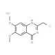 2-(chloromethyl)-6,7-dimethoxyquinazolin-4(3H)-one hydrochloride - chemical structure image