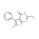 2-Chloromethyl-6-methyl-5-phenyl-3H-thieno[2,3-d]pyrimidin-4-one - chemical structure image