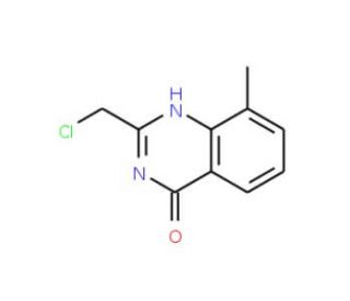 2-(chloromethyl)-8-methylquinazolin-4(3H)-one - chemical structure image