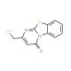 2-Chloromethyl-9-thia-1,4a-diaza-fluoren-4-one (CAS 62773-11-9) - chemical structure image