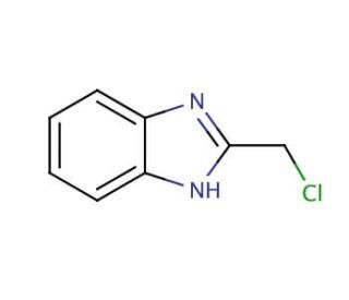 2-(Chloromethyl)benzimidazole (CAS 4857-04-9) - chemical structure image