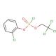 2-Chlorophenyl 2,2,2-trichloroethyl chlorophosphate (CAS 59819-52-2) - chemical structure image
