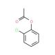 2-Chlorophenyl Acetate (CAS 4525-75-1) - chemical structure image