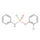2-Chlorophenyl N-phenylchlorophosphoramidate (CAS 69320-80-5) - chemical structure image