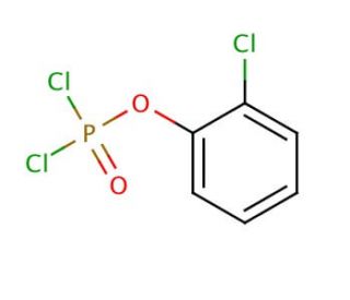 2-Chlorophenyl phosphorodichloridate (CAS 15074-54-1) - chemical structure image