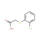 [(2-chlorophenyl)thio]acetic acid (CAS 18619-18-6) - chemical structure image