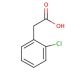 2-Chlorophenylacetic acid (CAS 2444-36-2) - chemical structure image