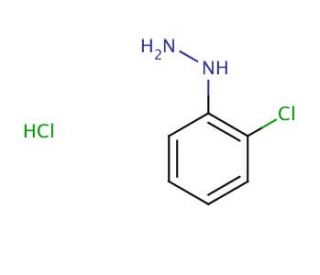 2-Chlorophenylhydrazine hydrochloride (CAS 41052-75-9) - chemical structure image